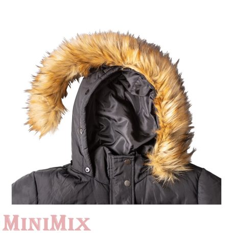 Manuela télikabát fekete M-es