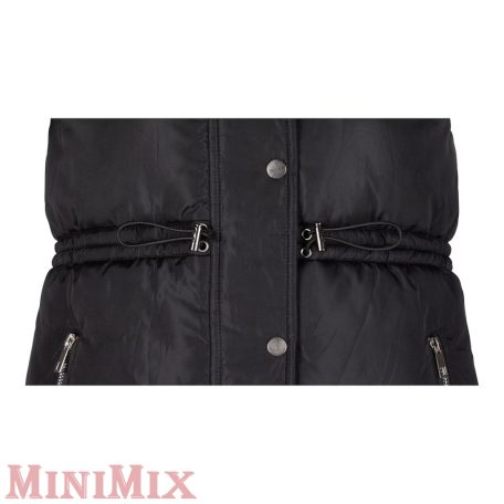 Manuela télikabát fekete M-es