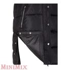 Manuela télikabát fekete M-es