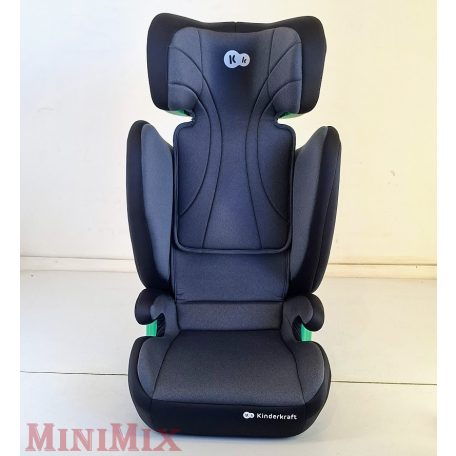 KINDERKRAFT Autósülés Junior Fix 2 100-150 cm Grafit Fekete