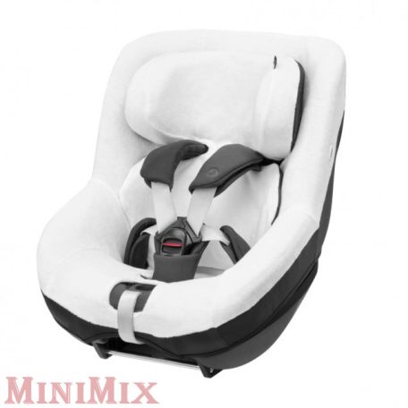 MAXI-COSI Mica/Mica Pro Eco/Pearl 360 Pro nyári huzat (huzatvédő) természetes pamutból Natural White
