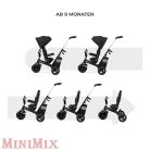 Kinderkraft Easytwist tricikli Black