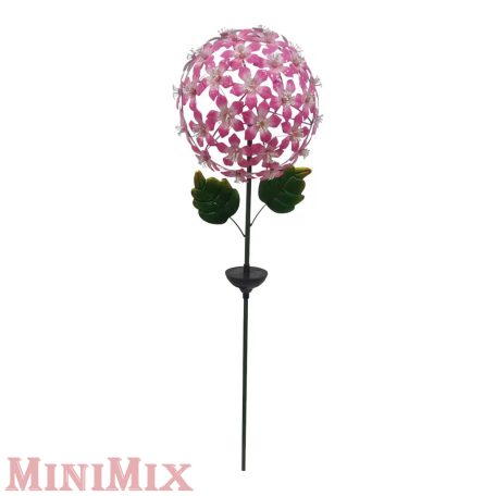 Napelemes fém hibiszkusz XXL
