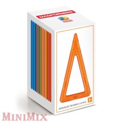  Kiegészítő mágneses építőjátékhoz Egyenlő szárú háromszög Isosceles Triangle Set Magformers 12 részes