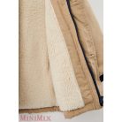 Mayoral 2439 bézs téli kabát 92-es (b)